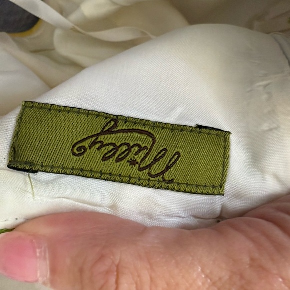 Milly Strapless Dress with Yellow Floral Design - Picture 5 of 7